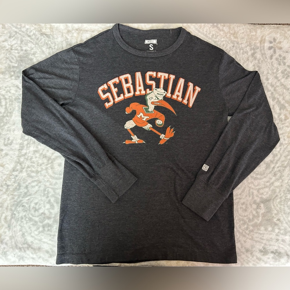 Tailgate University Of Miami Long Sleeve Top